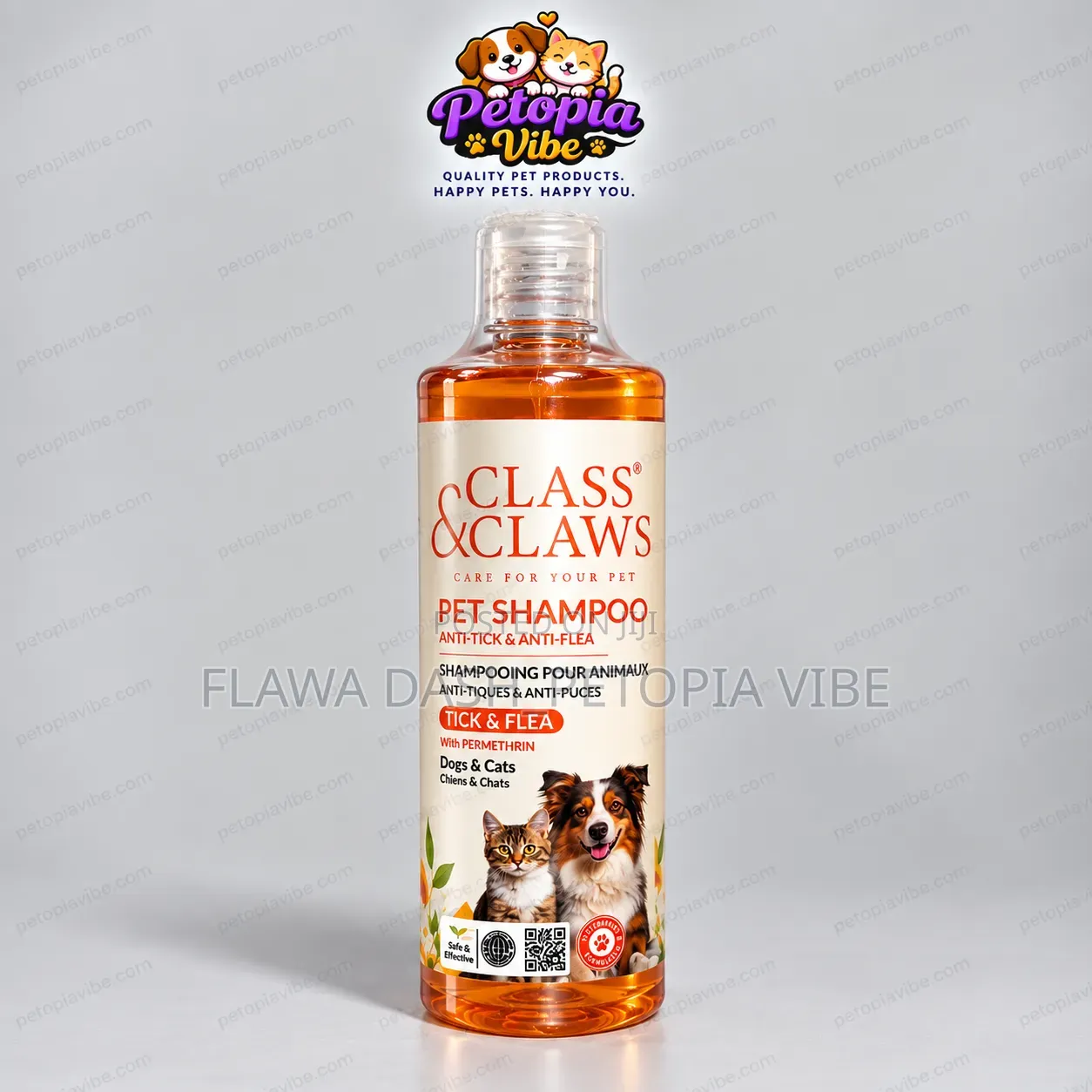 New in CLASS CLAWS Anti-Tick Anti-Flea Pet Shampoo – Dogs Cats