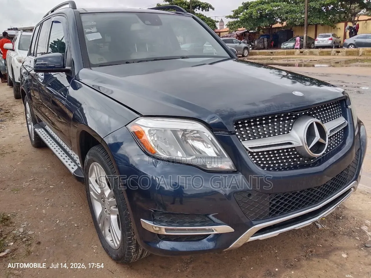 Mercedes-Benz GLK-Class 2014 Blue