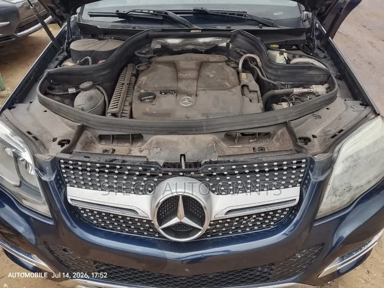 Mercedes-Benz GLK-Class 2014 Blue