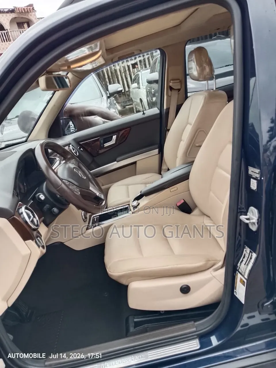 Mercedes-Benz GLK-Class 2014 Blue