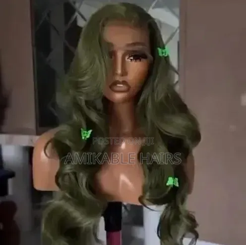 5by5 Closure, Olive Green DD Human Hair Bounce