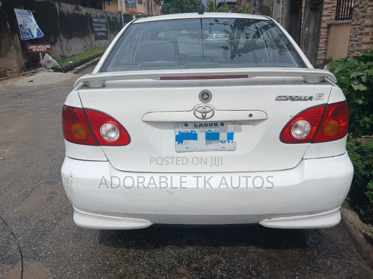Toyota Corolla S 2004 White