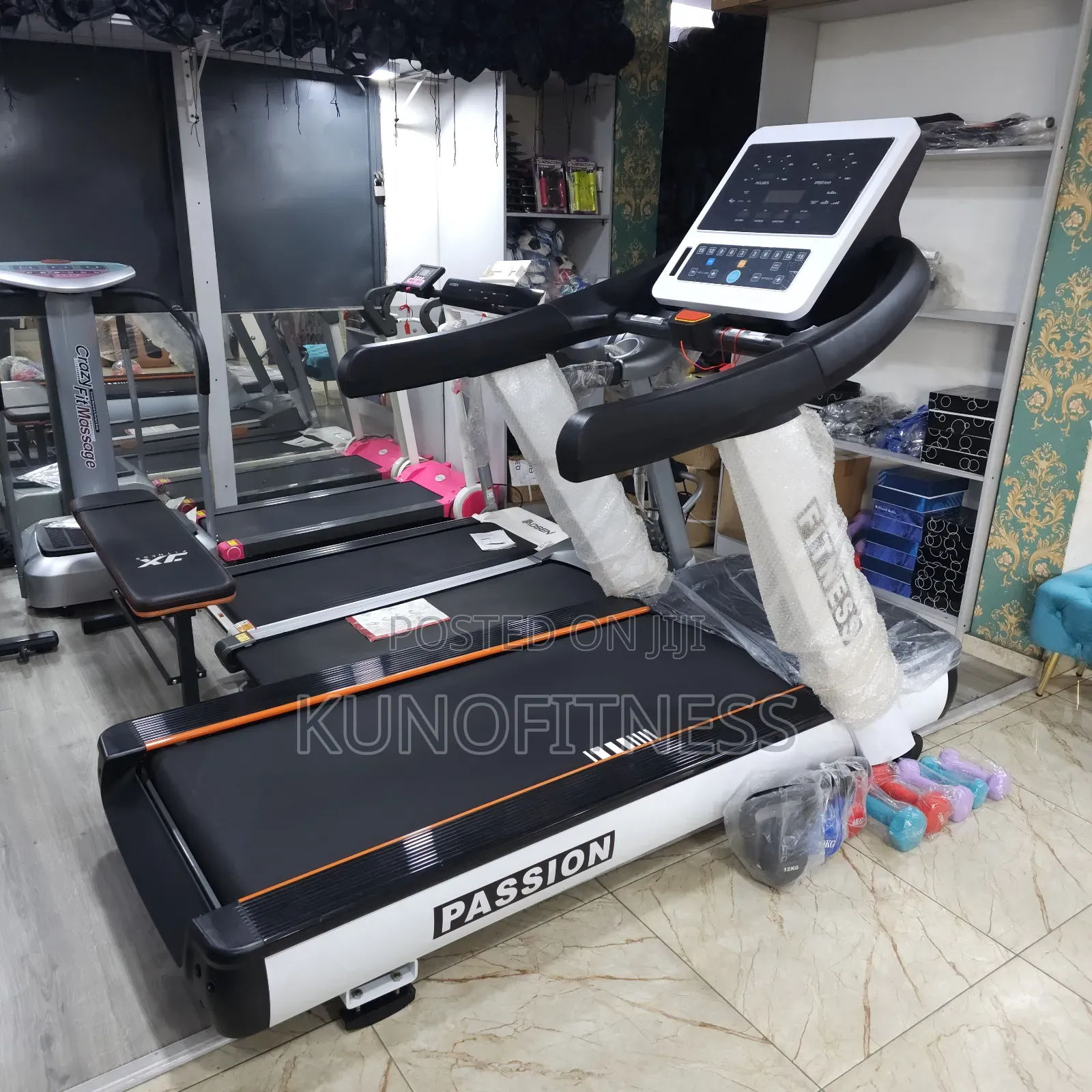 6HP Heavy-Duty Commercial Treadmill