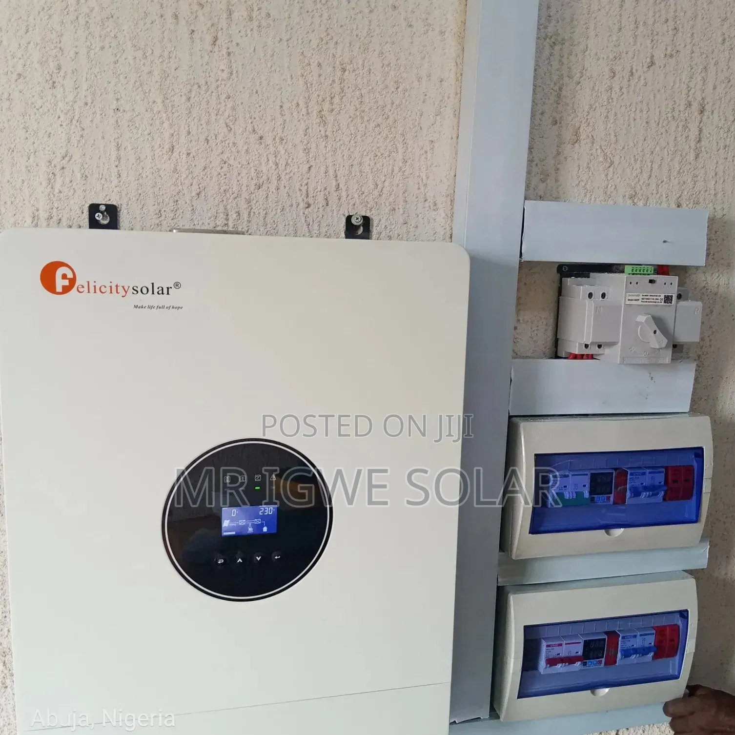 12kva Felicity and 15kwh Cworth X2