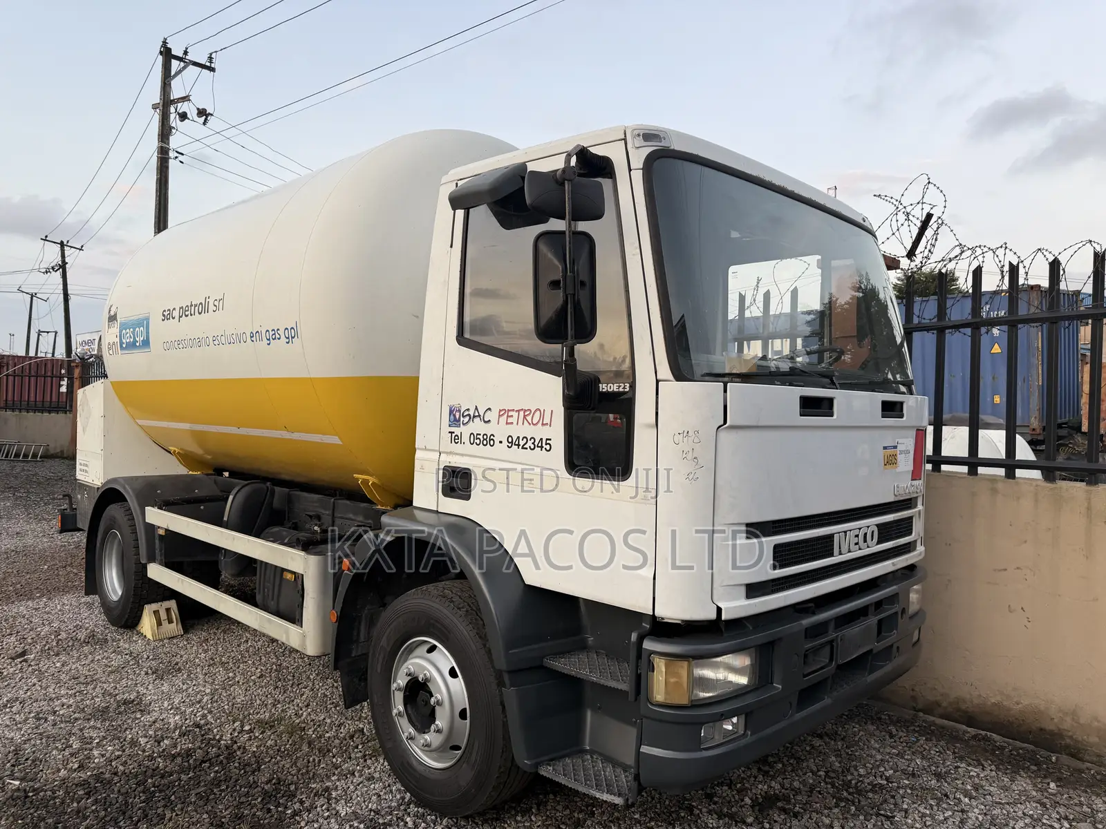 Gas Truck 8.5MT LPG Bobtail Gas Tank