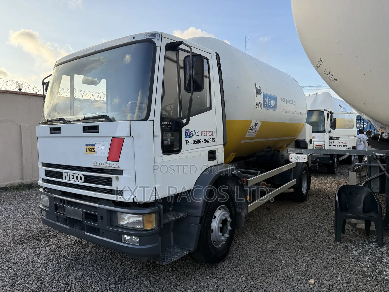 Gas Truck 8.5MT LPG Bobtail Gas Tank