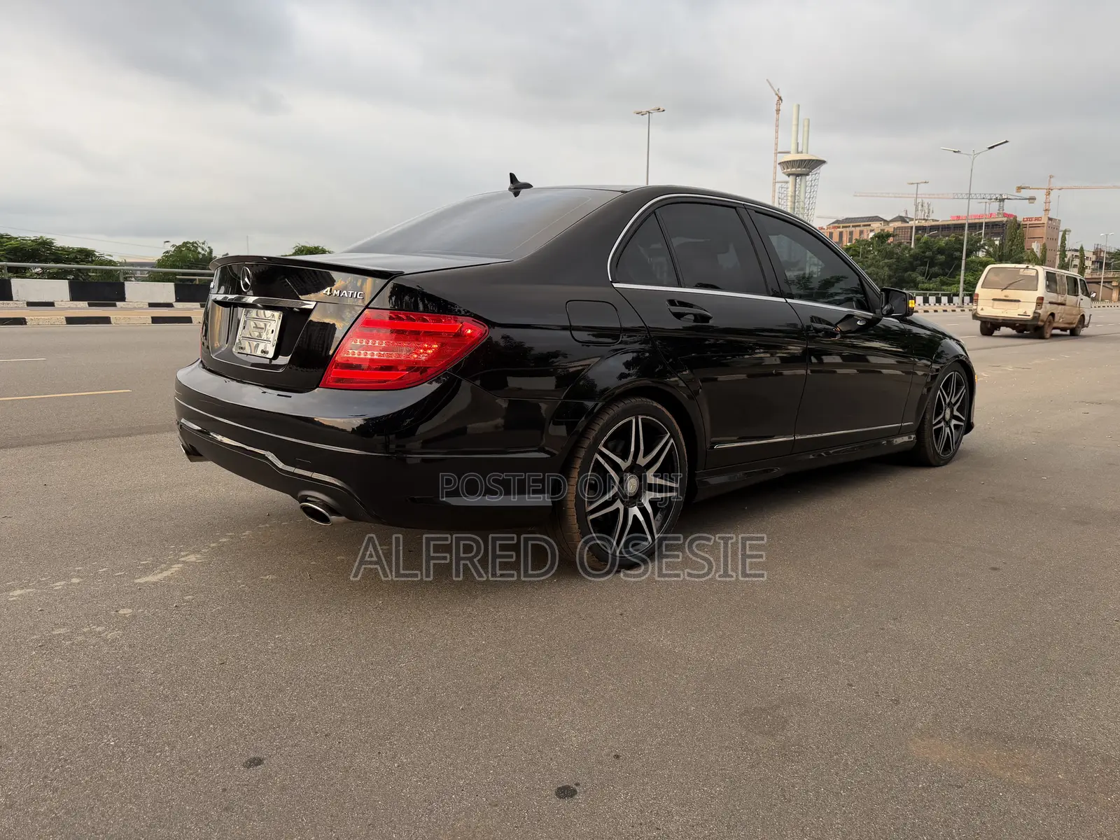 Mercedes-Benz C300 Luxury 4Matic Sedan AWD (3.5L 6cyl 7A) 2013 Black