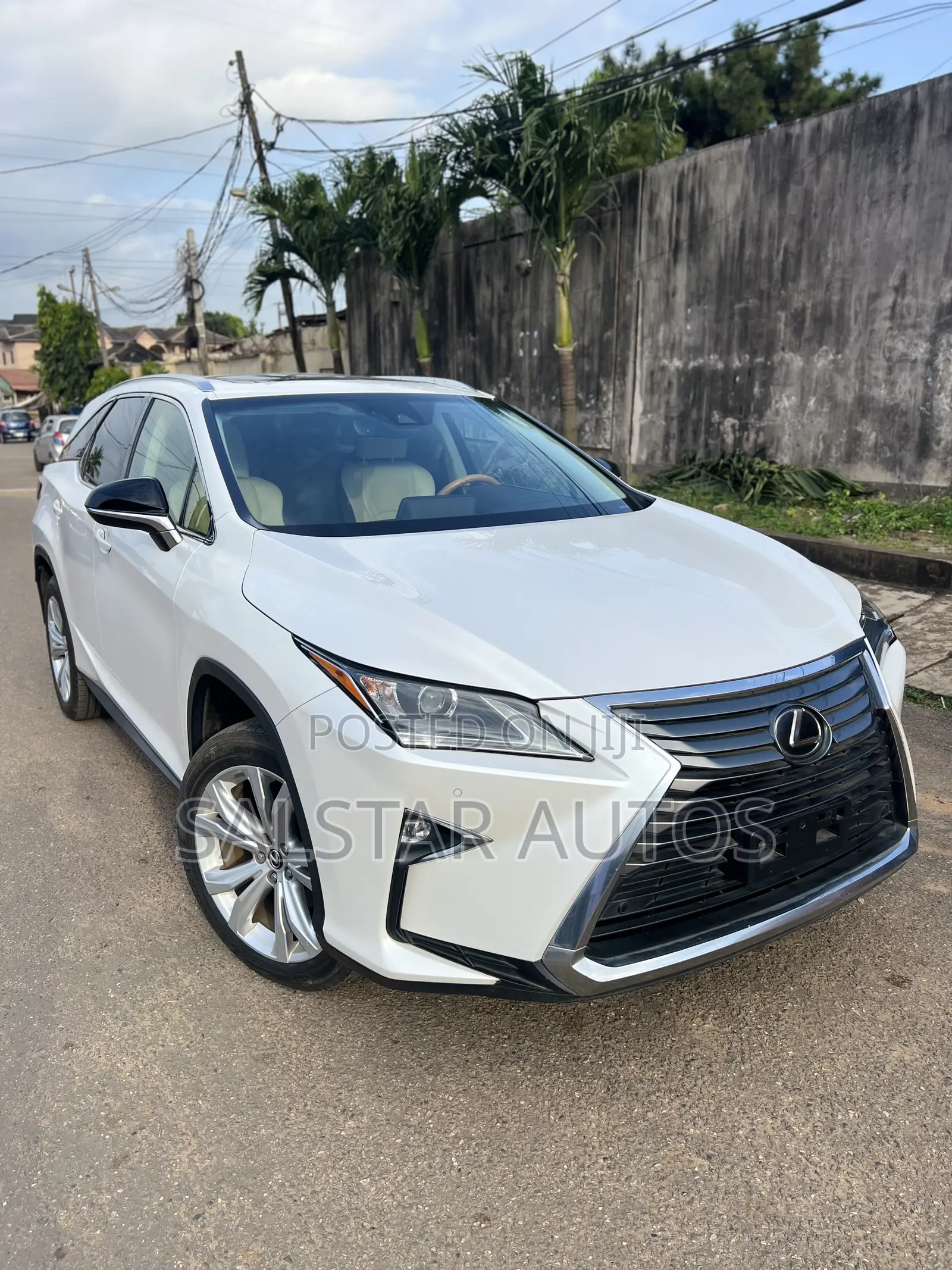 Lexus RX 350L AWD 2018 White