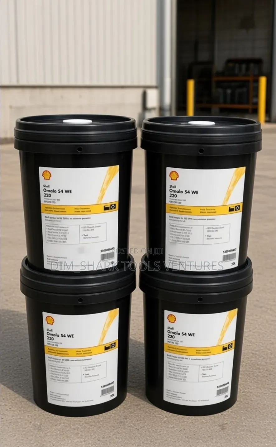 20L of Shell Omala S4 WE 220.synthetic Heavy-Duty Industrial Gear Oil