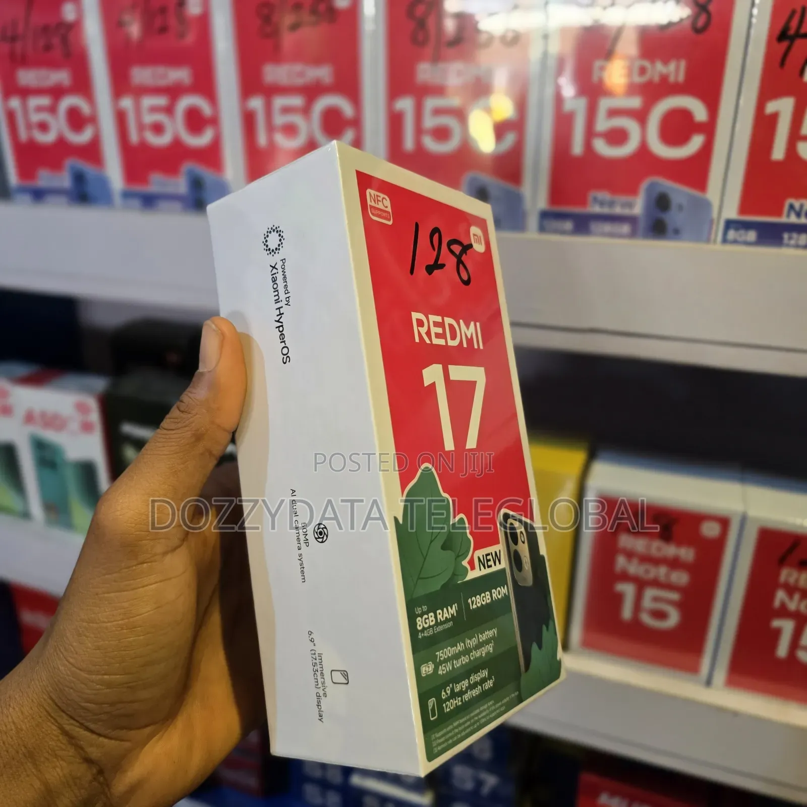 New Xiaomi Redmi 17 128 GB Black