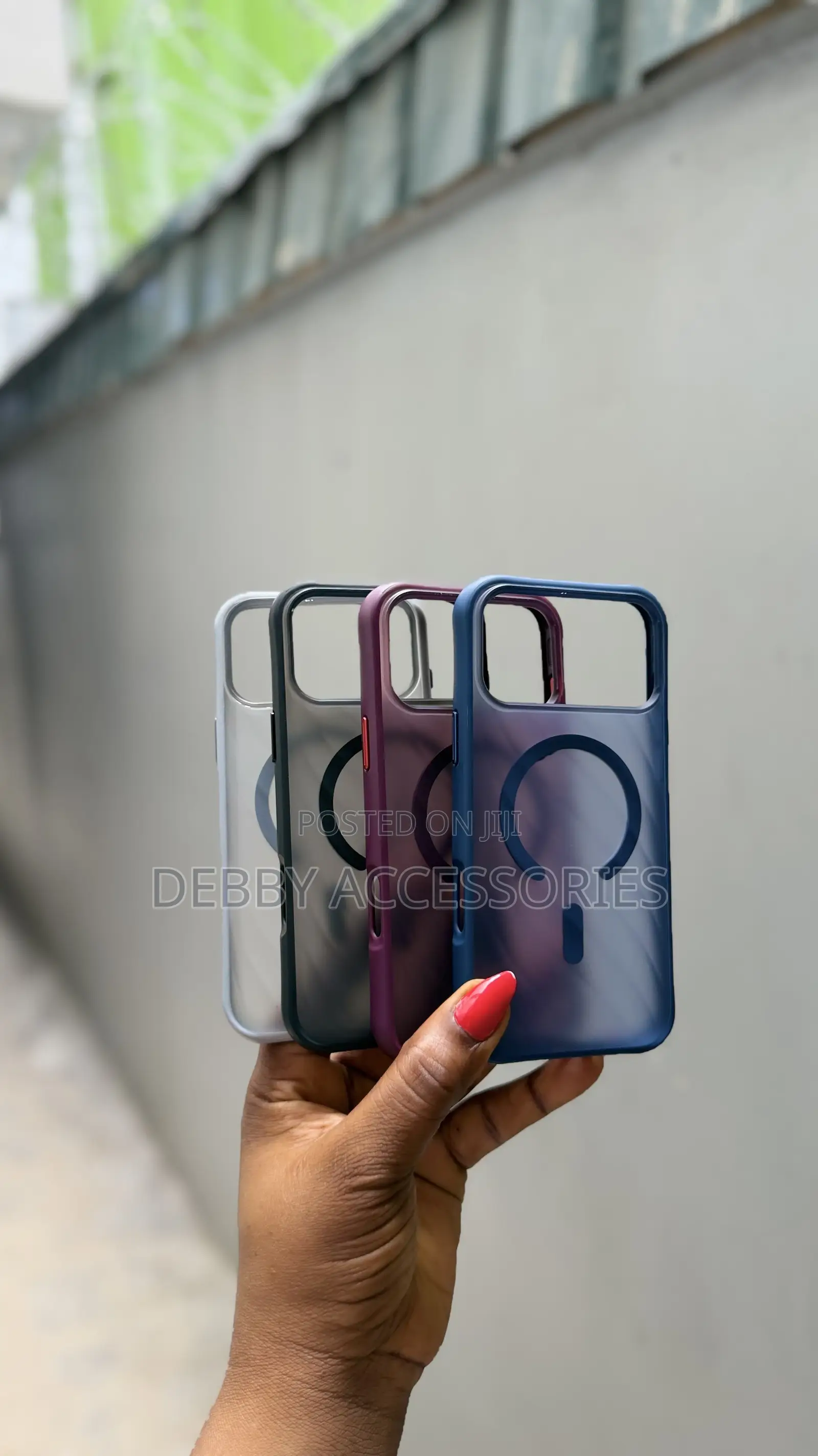 Frosted Case With Magsafe Case for 18 Pro and 18 Pro Max