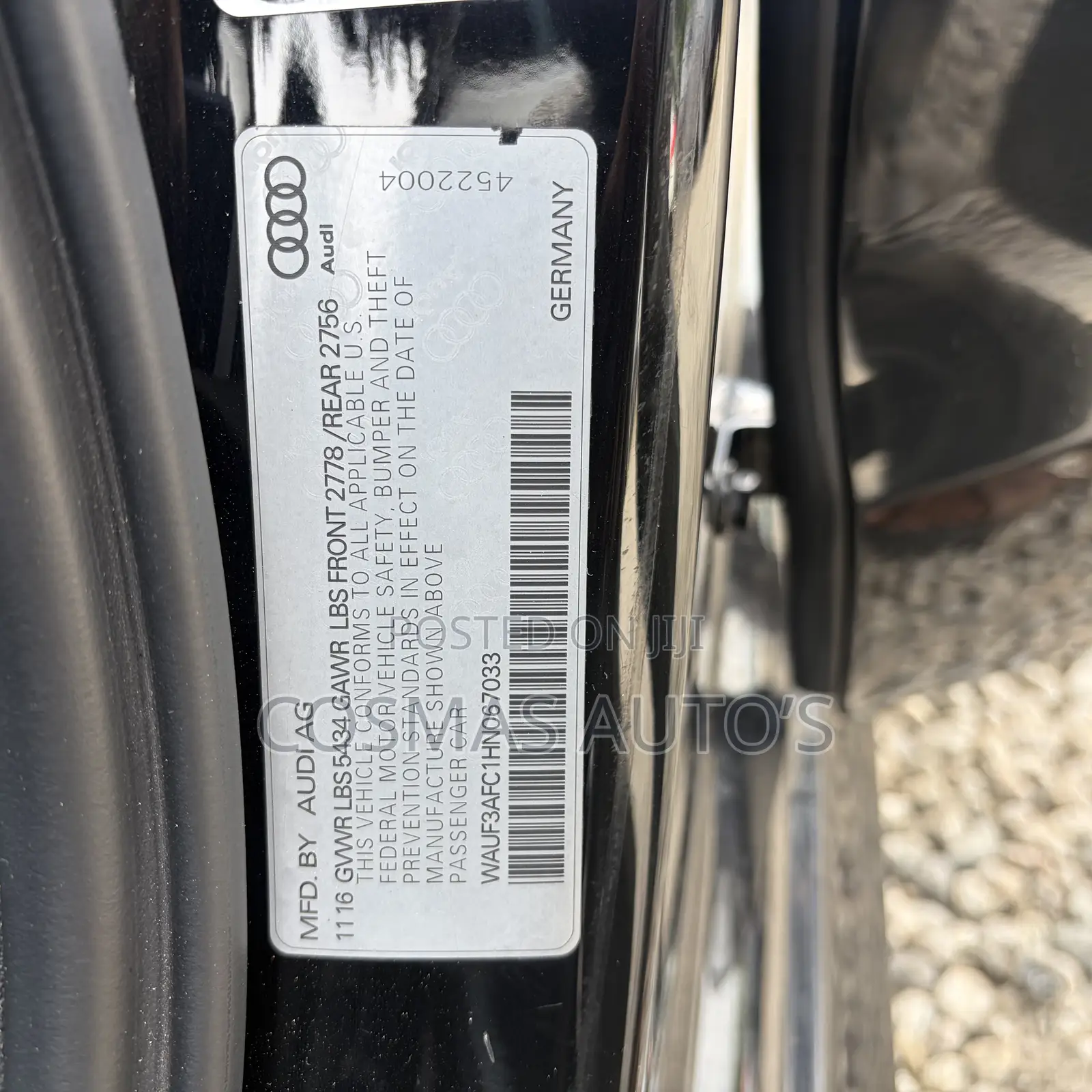 Audi S6 4.0T Premium Plus AWD quattro 2017 Black