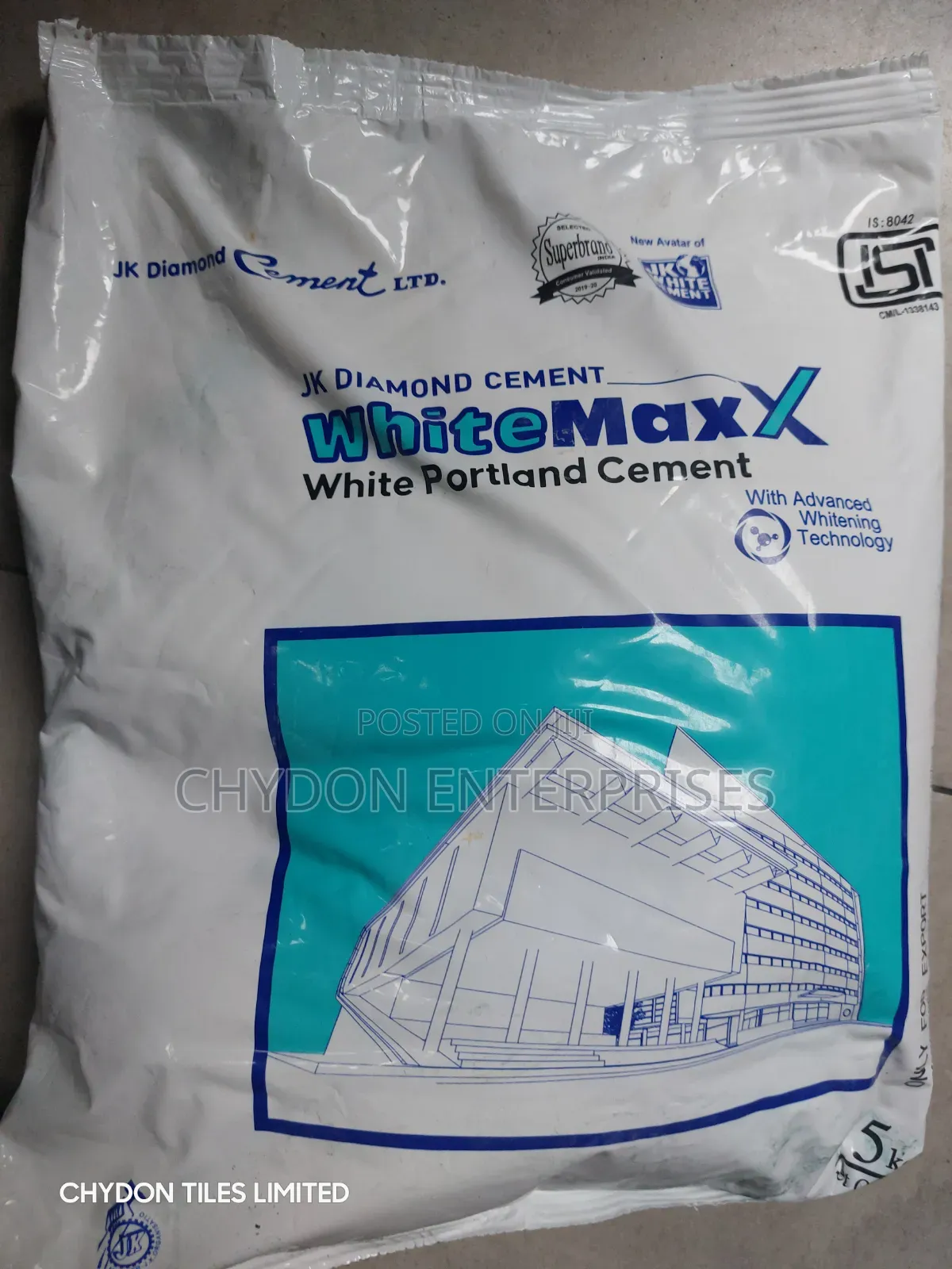 White Cement Quality Product 25kg