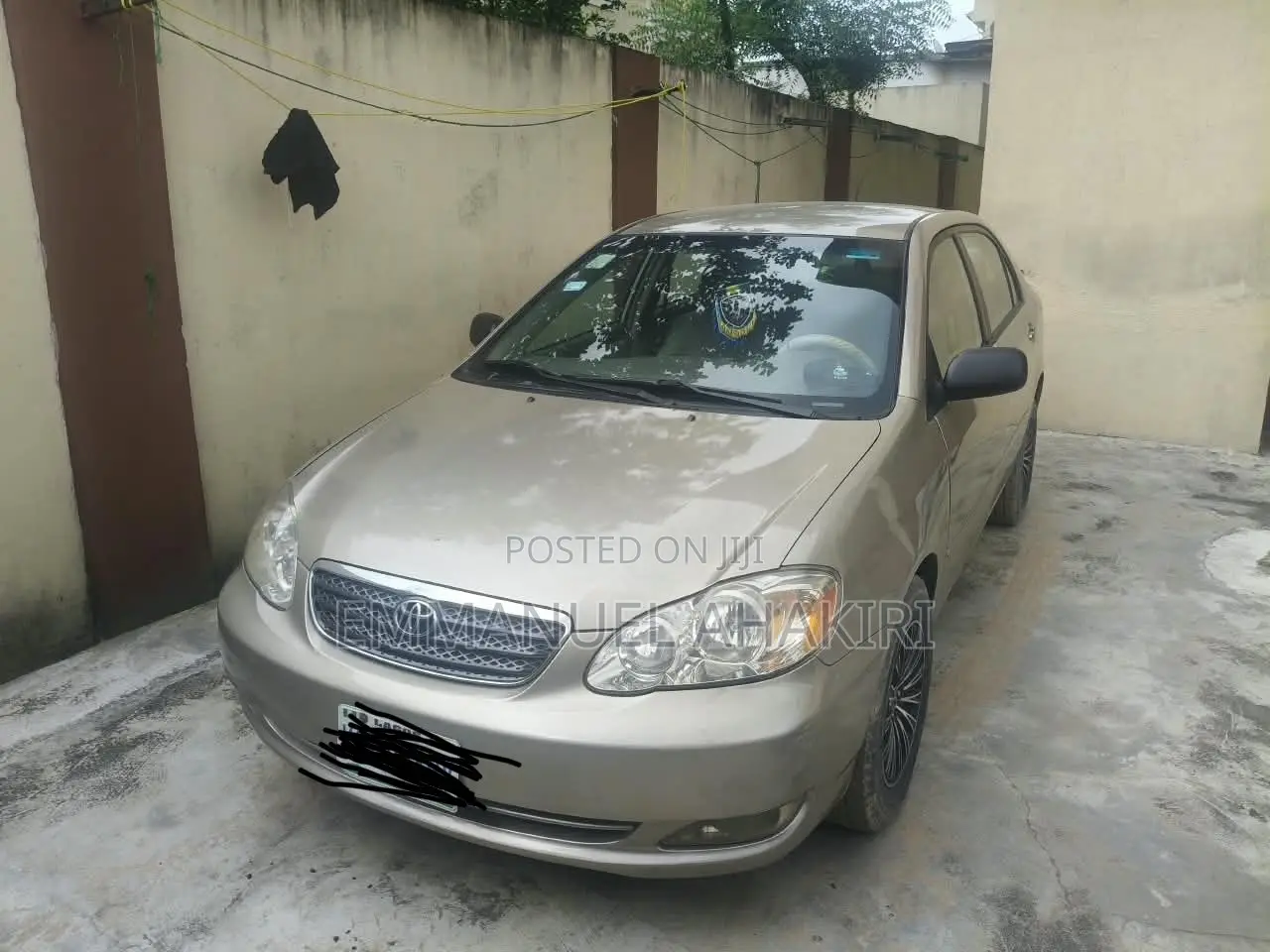Toyota Corolla 2007 Gold