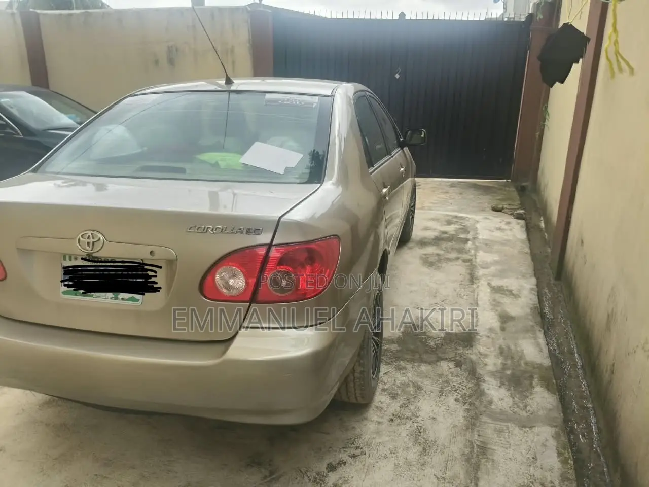 Toyota Corolla 2007 Gold