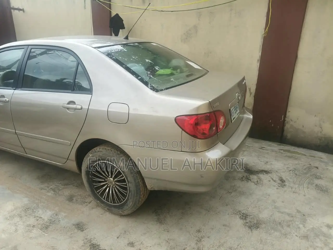 Toyota Corolla 2007 Gold