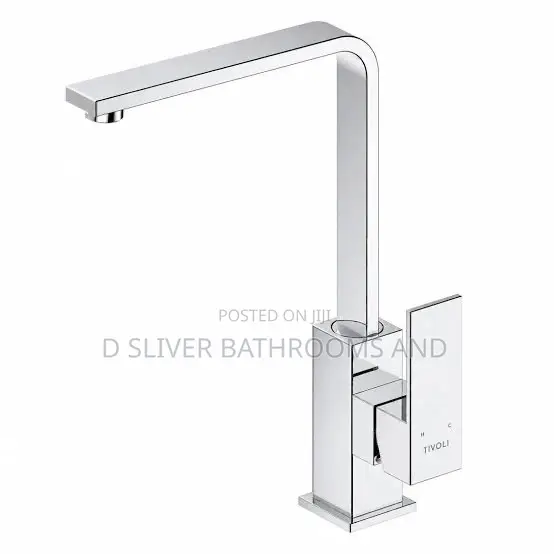 Square Kitchen Sink Mixer Tap - 360° Swivel