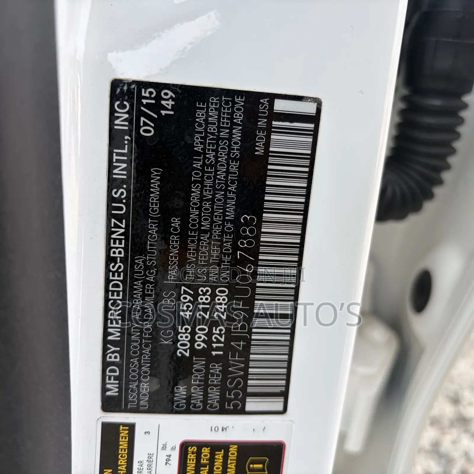 Mercedes-Benz C300 2016 White
