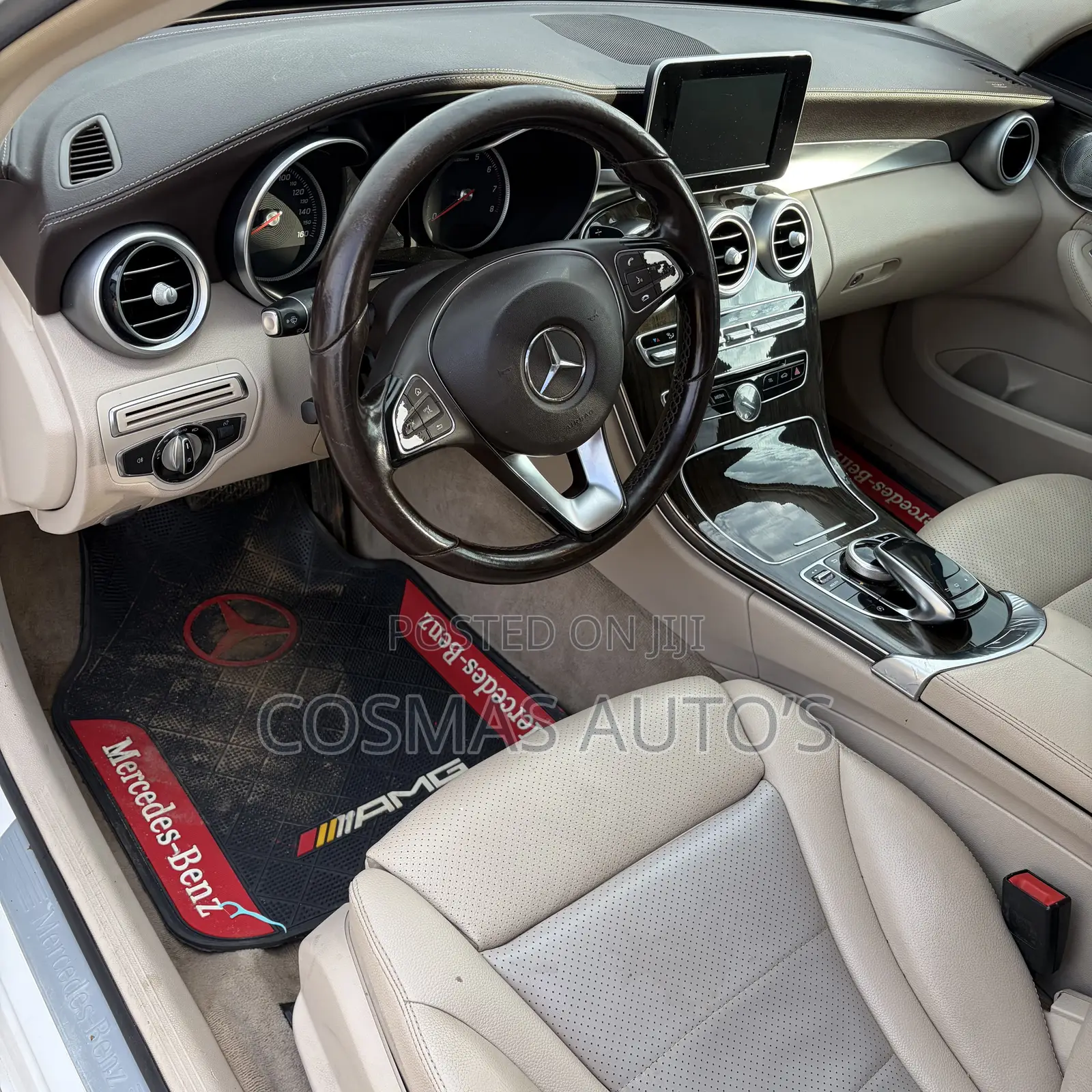 Mercedes-Benz C300 2016 White