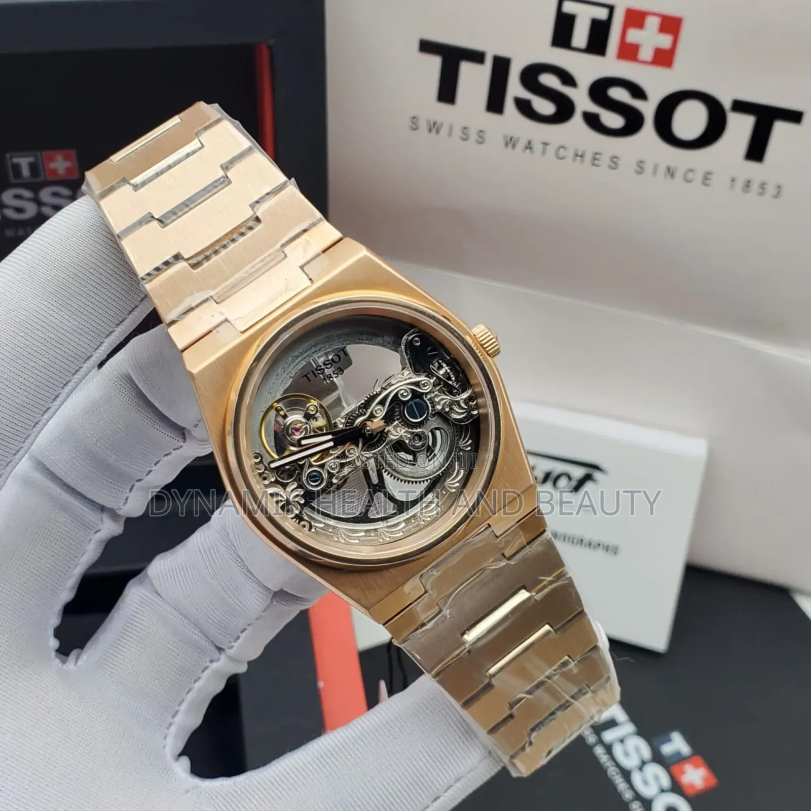 Tissot PRX Powermatic Chain Men Wristwatches