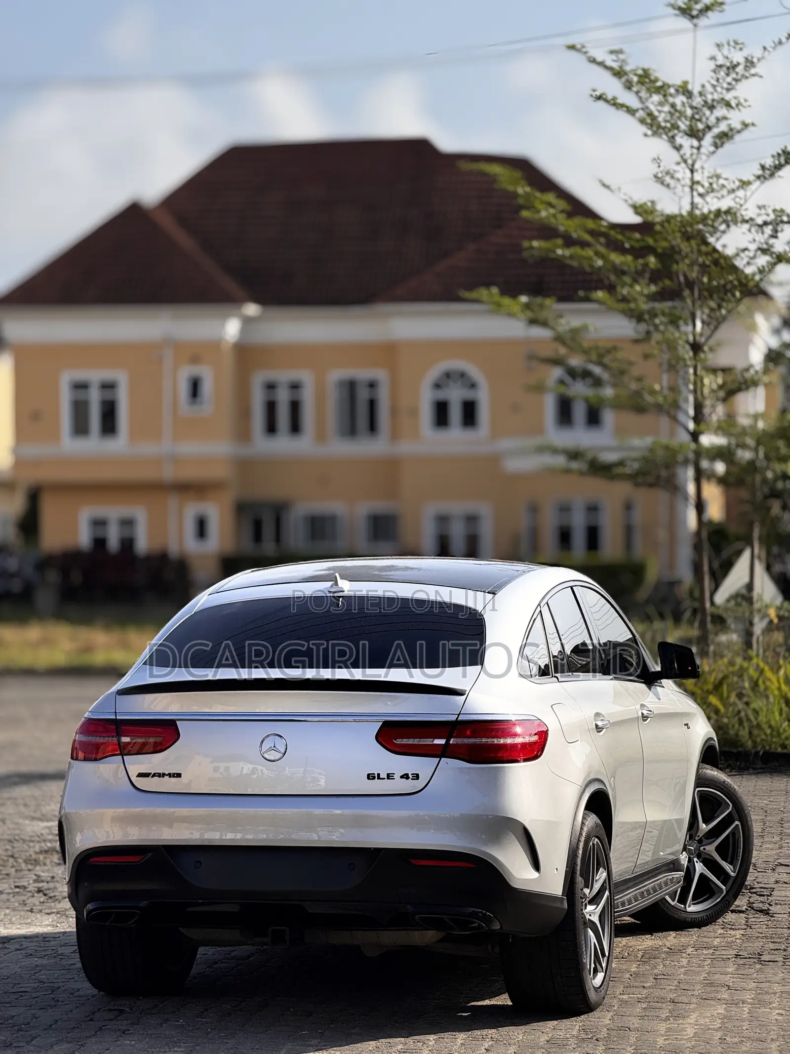 Mercedes-Benz GLE-Class AMG GLE 43 4MATIC 2019 Silver