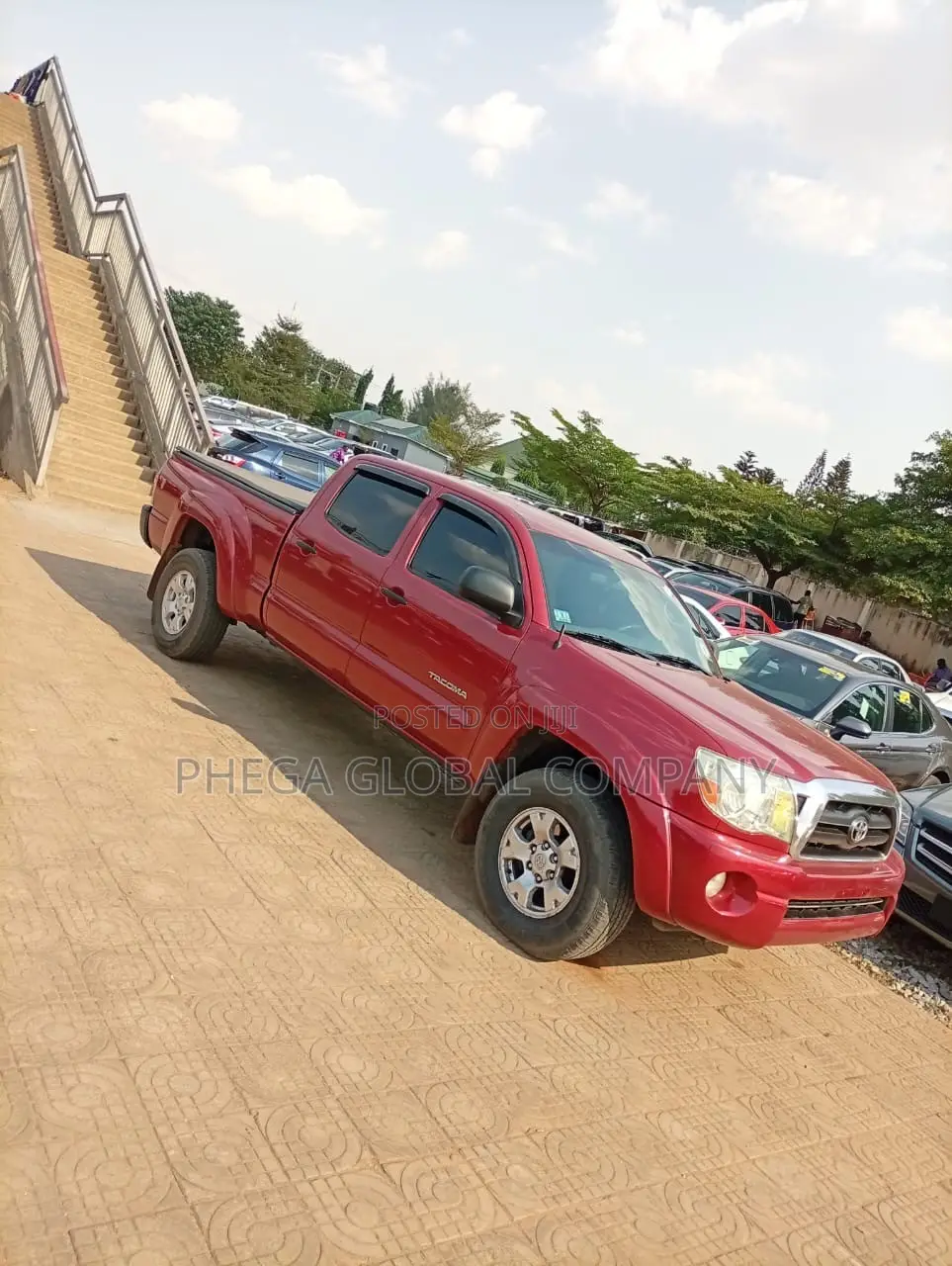 Toyota Tacoma Double Cab V6 4WD Automatic 2005 Red