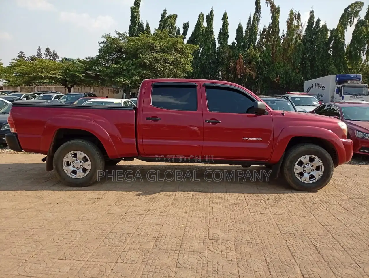 Toyota Tacoma Double Cab V6 4WD Automatic 2005 Red