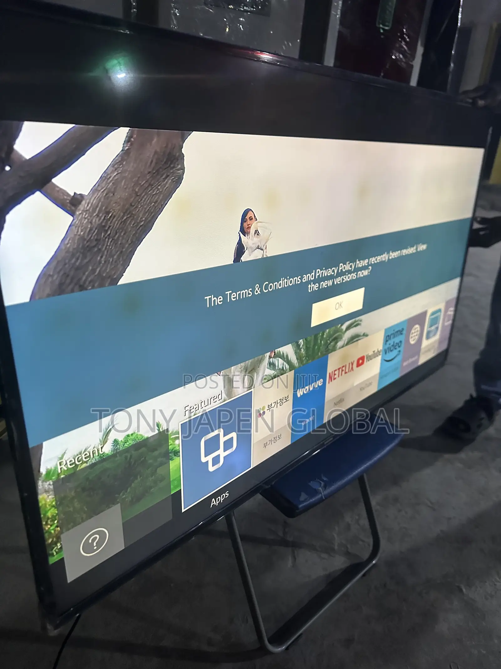 Foreign Uk Used 55inch Samsung Smart Television