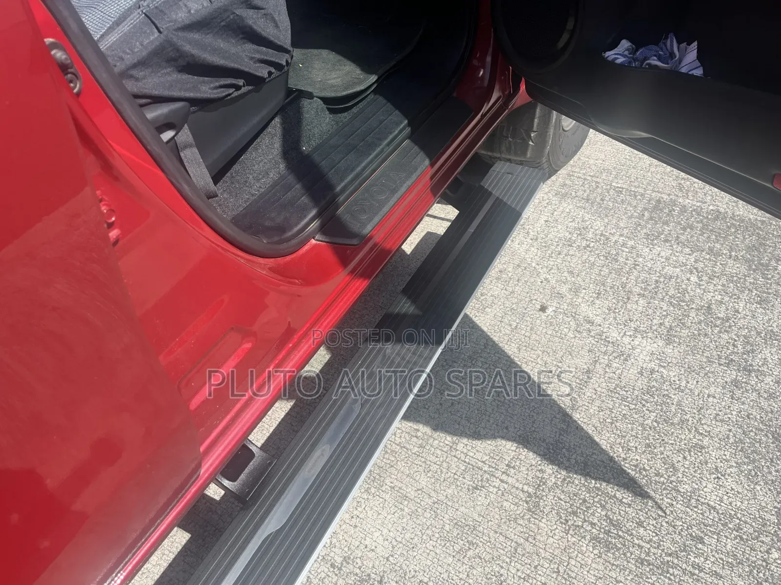 Electric Foldable Side Steps Hilux
