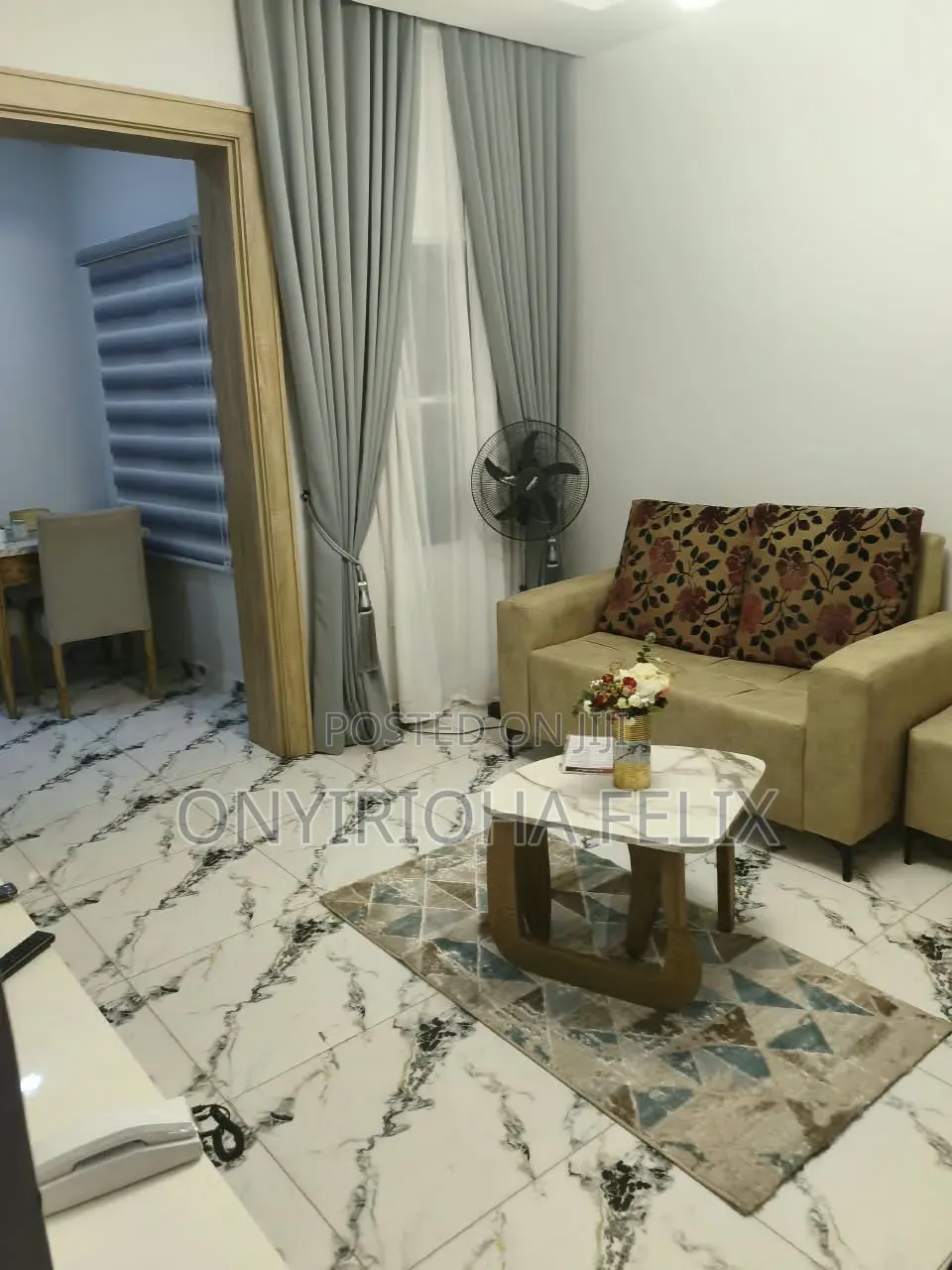 Furnished 1bdrm Apartment in Naf Valley, Asokoro for rent