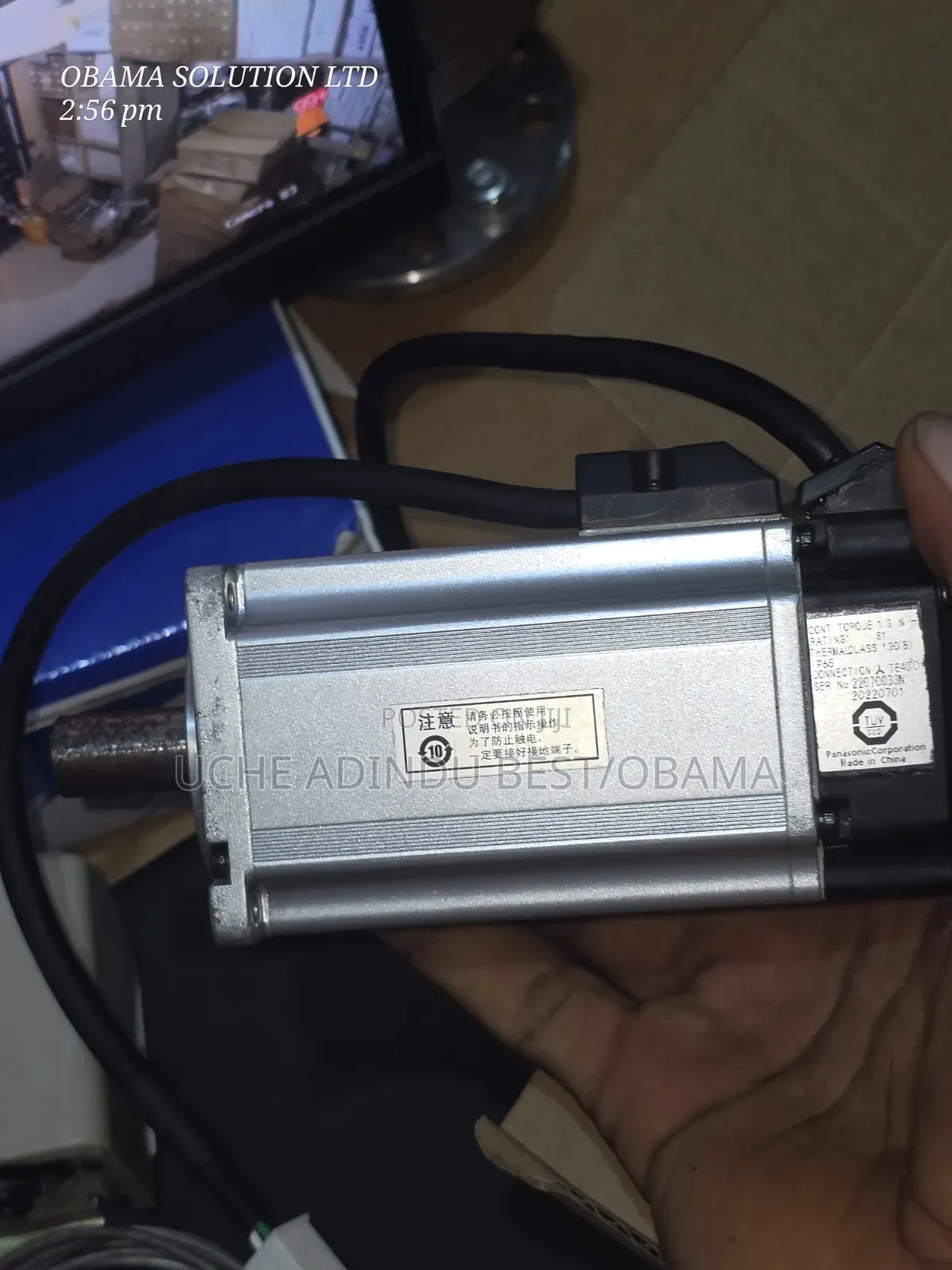 Panasonic AC Servo Motor. 1,3 Nm