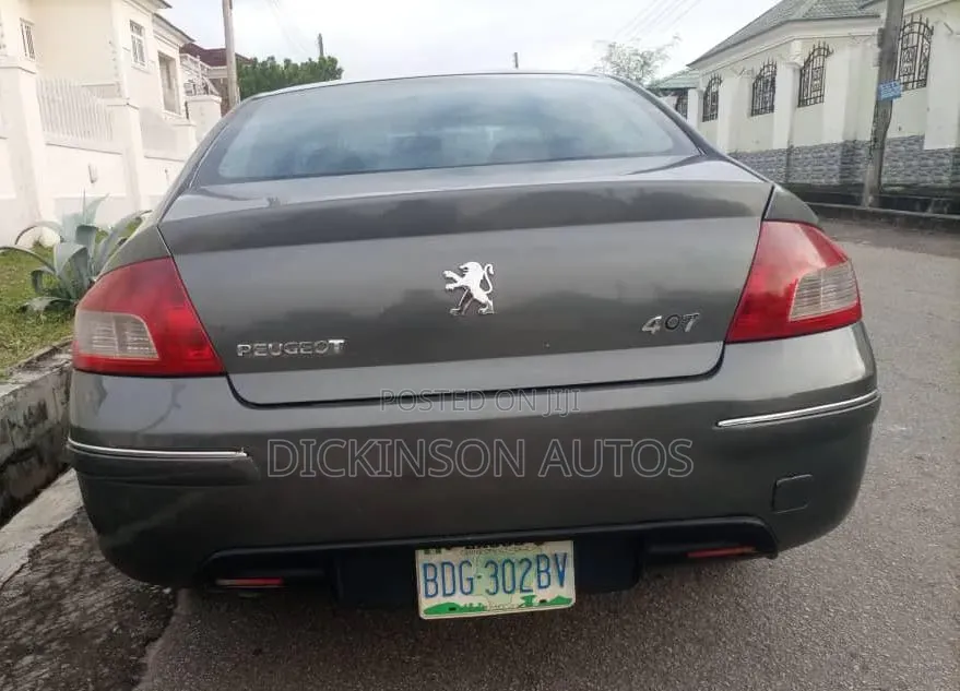 Peugeot 407 2008 Gray