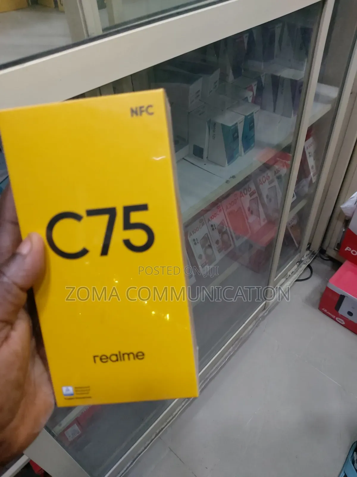 New Realme C75 128 GB Black