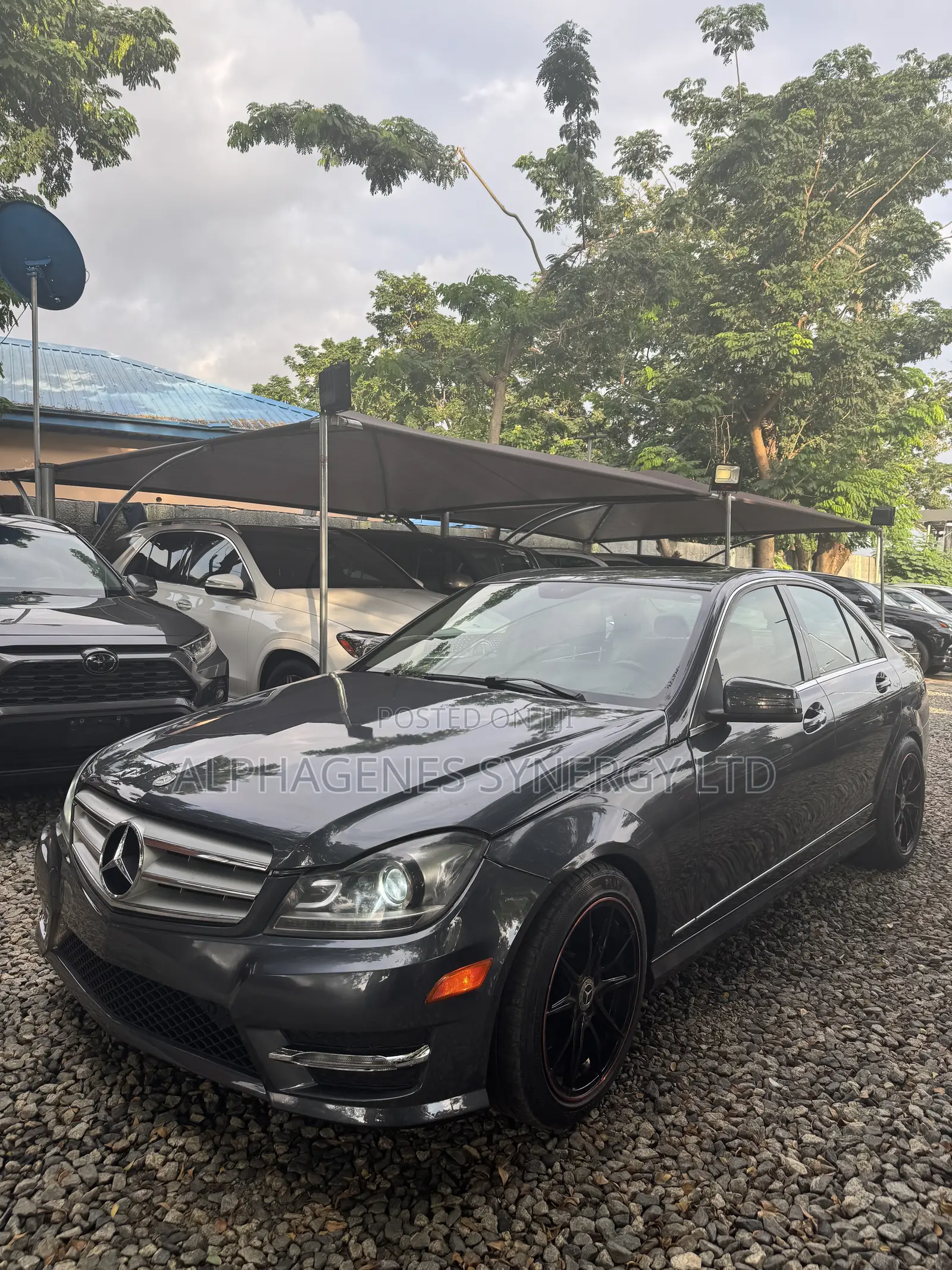 Mercedes-Benz C300 Sport 4Matic Sedan AWD (3.5L 6cyl 7A) 2014 Gray