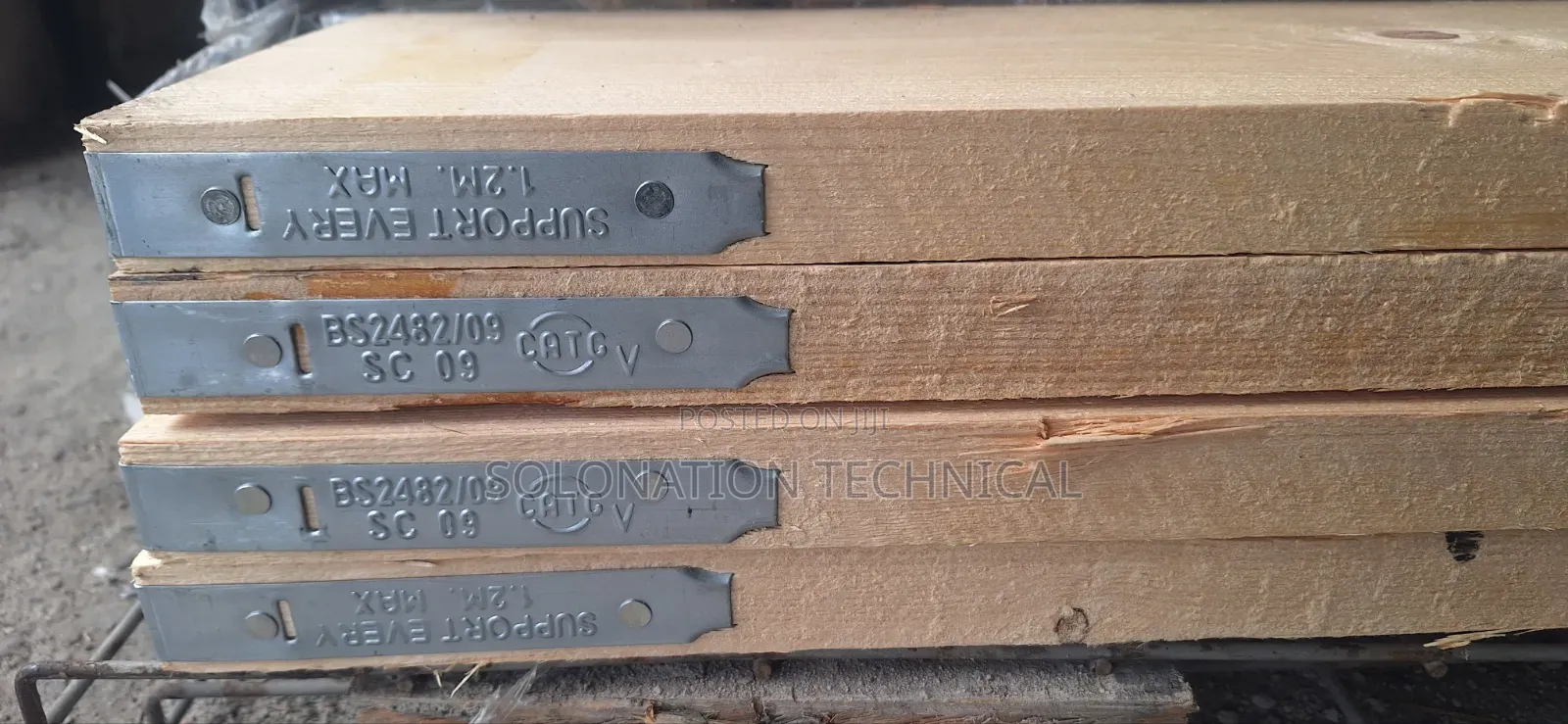 Scaffold Wooden Board 4mtr
