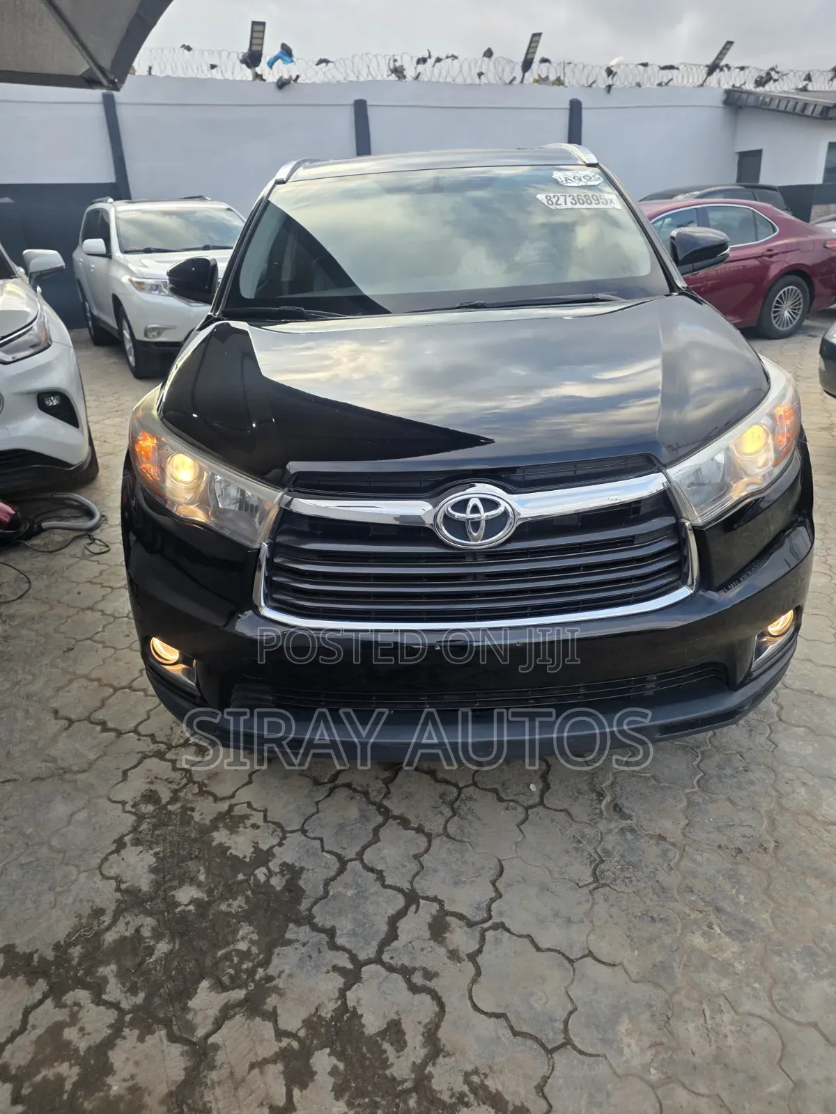 Toyota Highlander Limited 4dr SUV (3.5L 6cyl 6A) 2015 Black