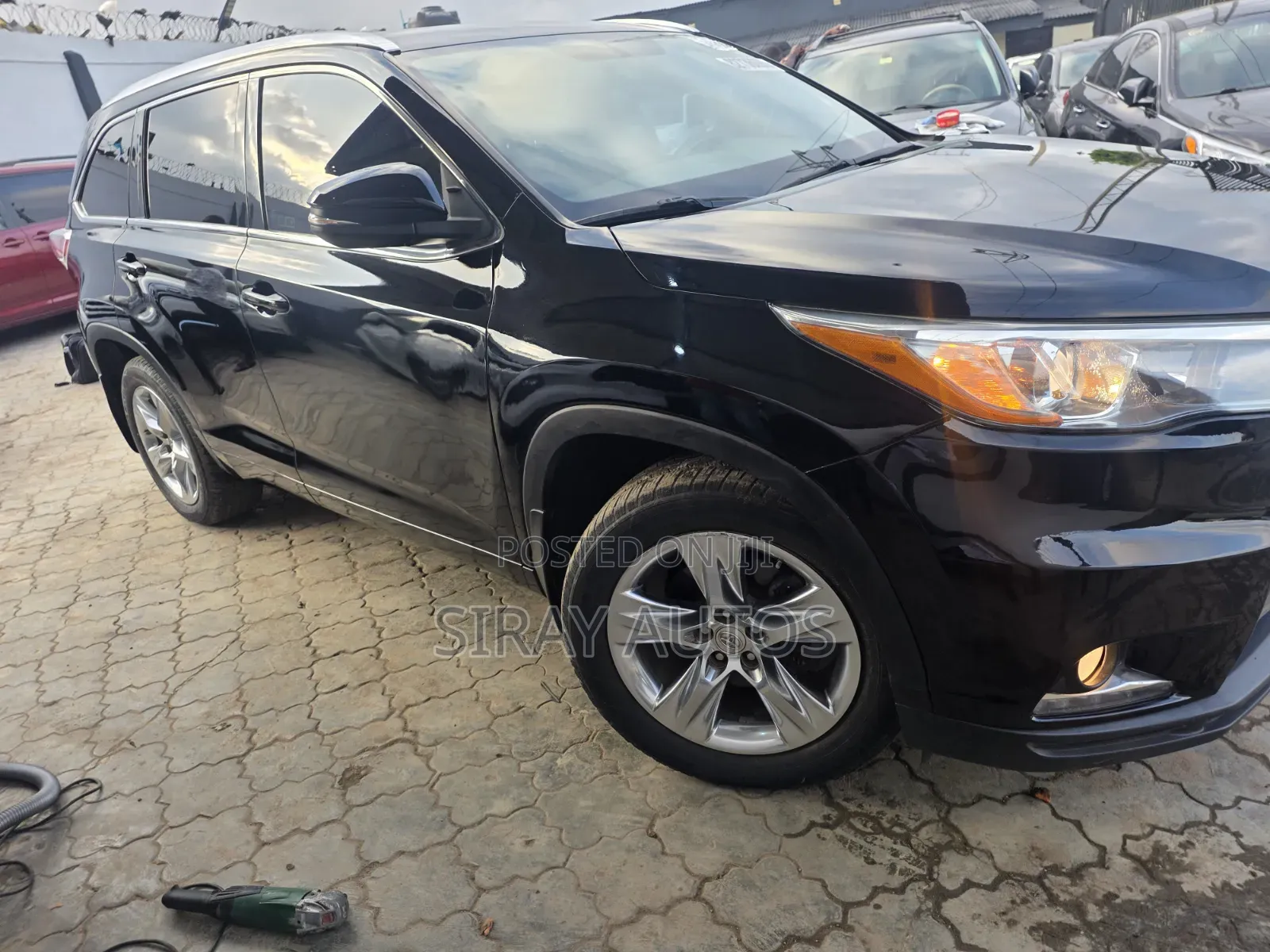 Toyota Highlander Limited 4dr SUV (3.5L 6cyl 6A) 2015 Black