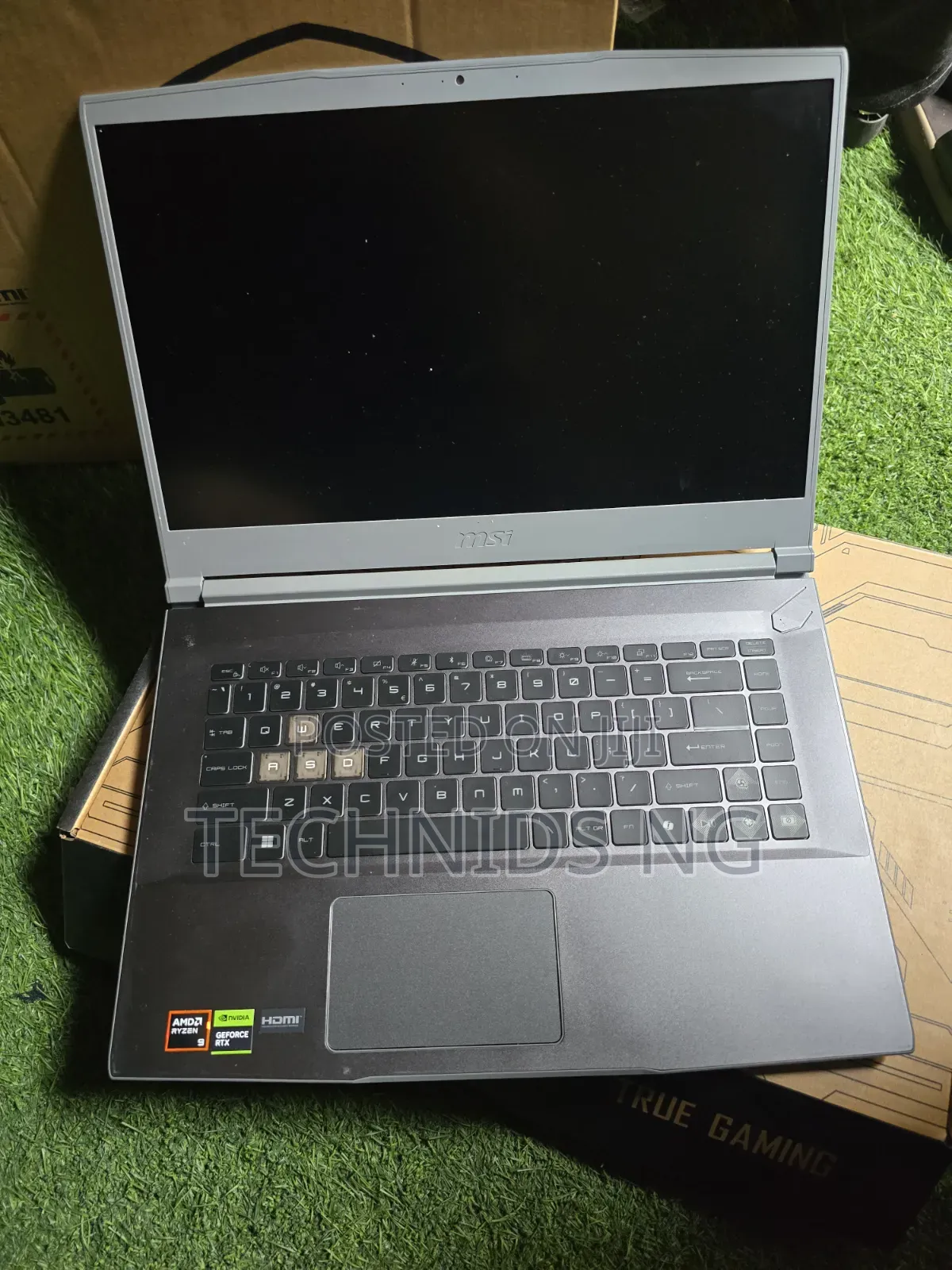 New Laptop MSI 16GB AMD Ryzen 9 SSD 1T