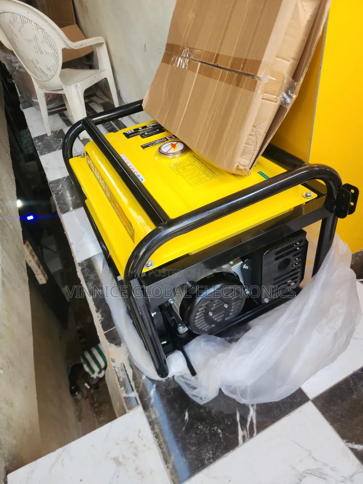 10.5KVA Elepaq Generator 100% Pure Copper Coil Key Start