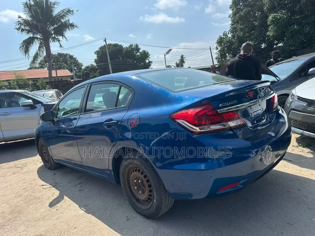 Honda Civic EX 4dr Sedan (1.8L 4cyl CVT) 2014 Blue