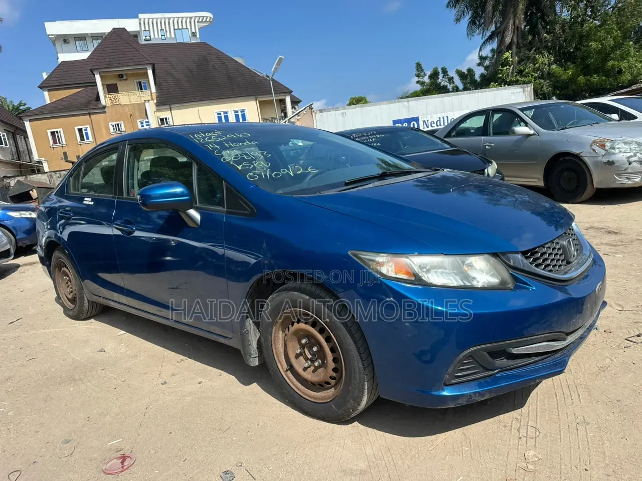 Honda Civic EX 4dr Sedan (1.8L 4cyl CVT) 2014 Blue