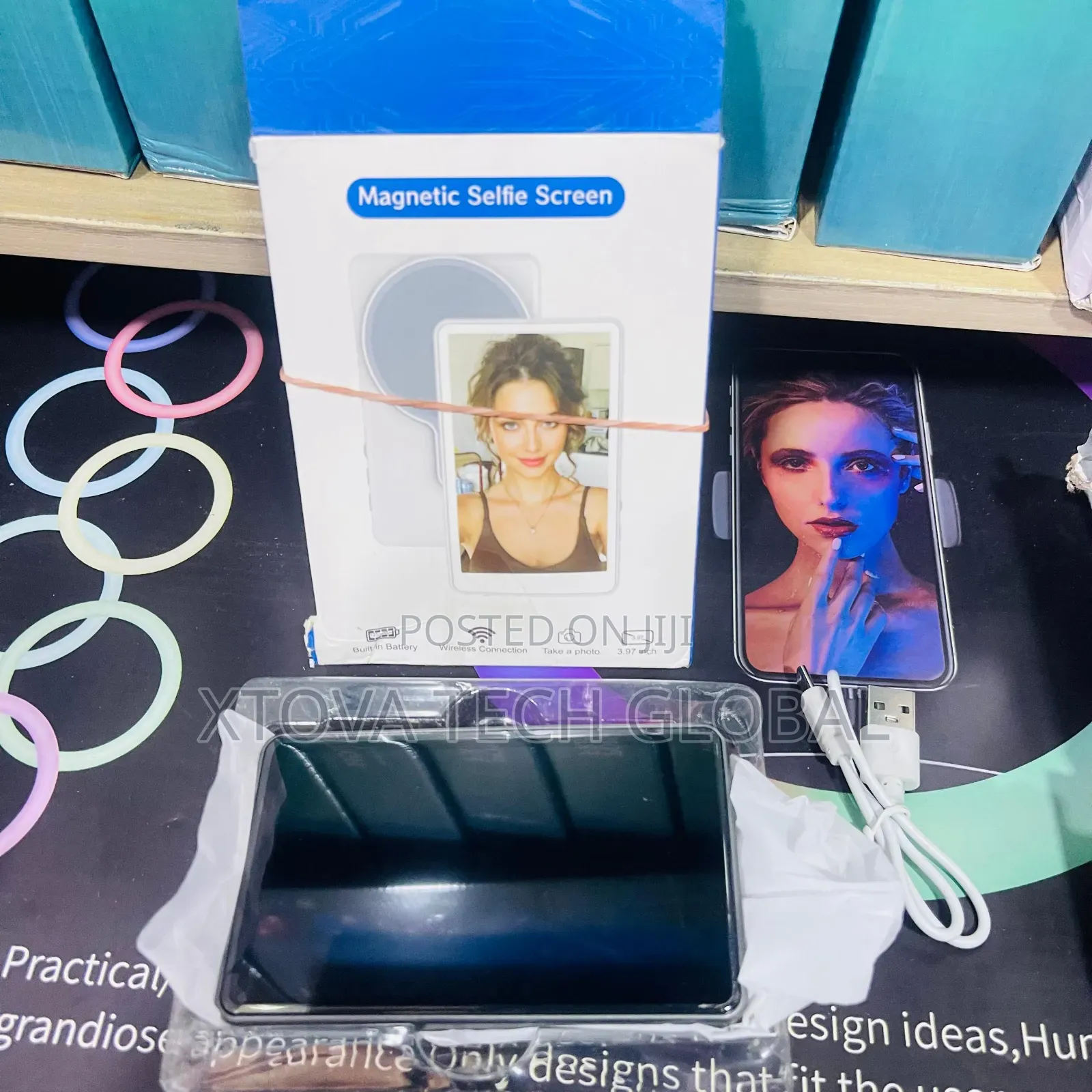 T2 Magnetic Selfie Screen 3.97” Wireless Vlog Monitor