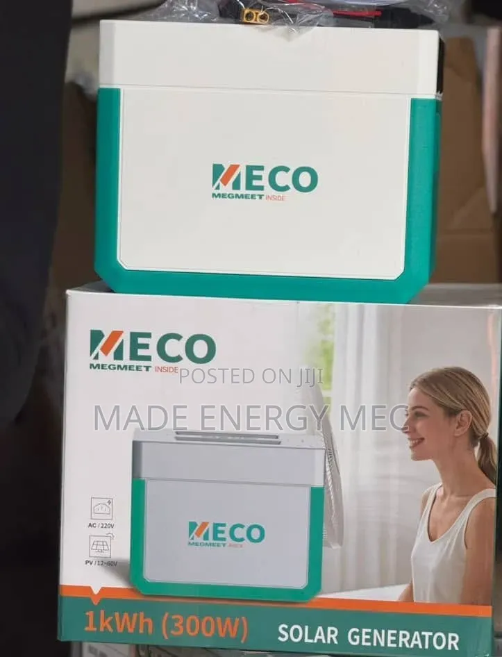 MECO 1kWh / 300W Solar Generator – Portable Power Station