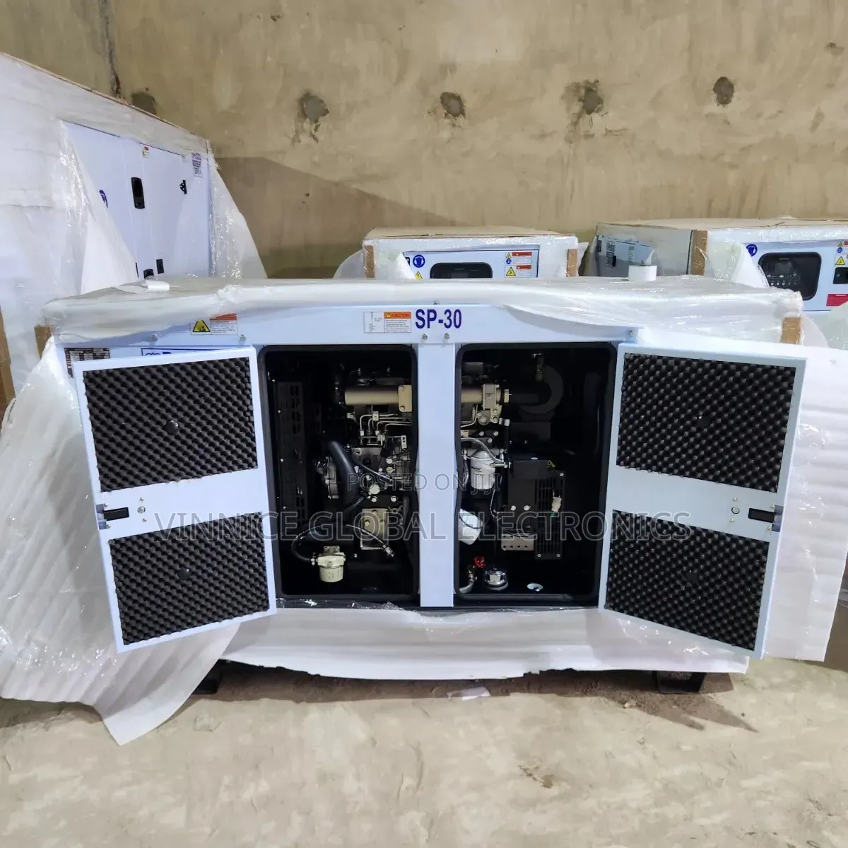 Brand New 30KVA Perkins Diesel Soundproof Generator 5years Warranty