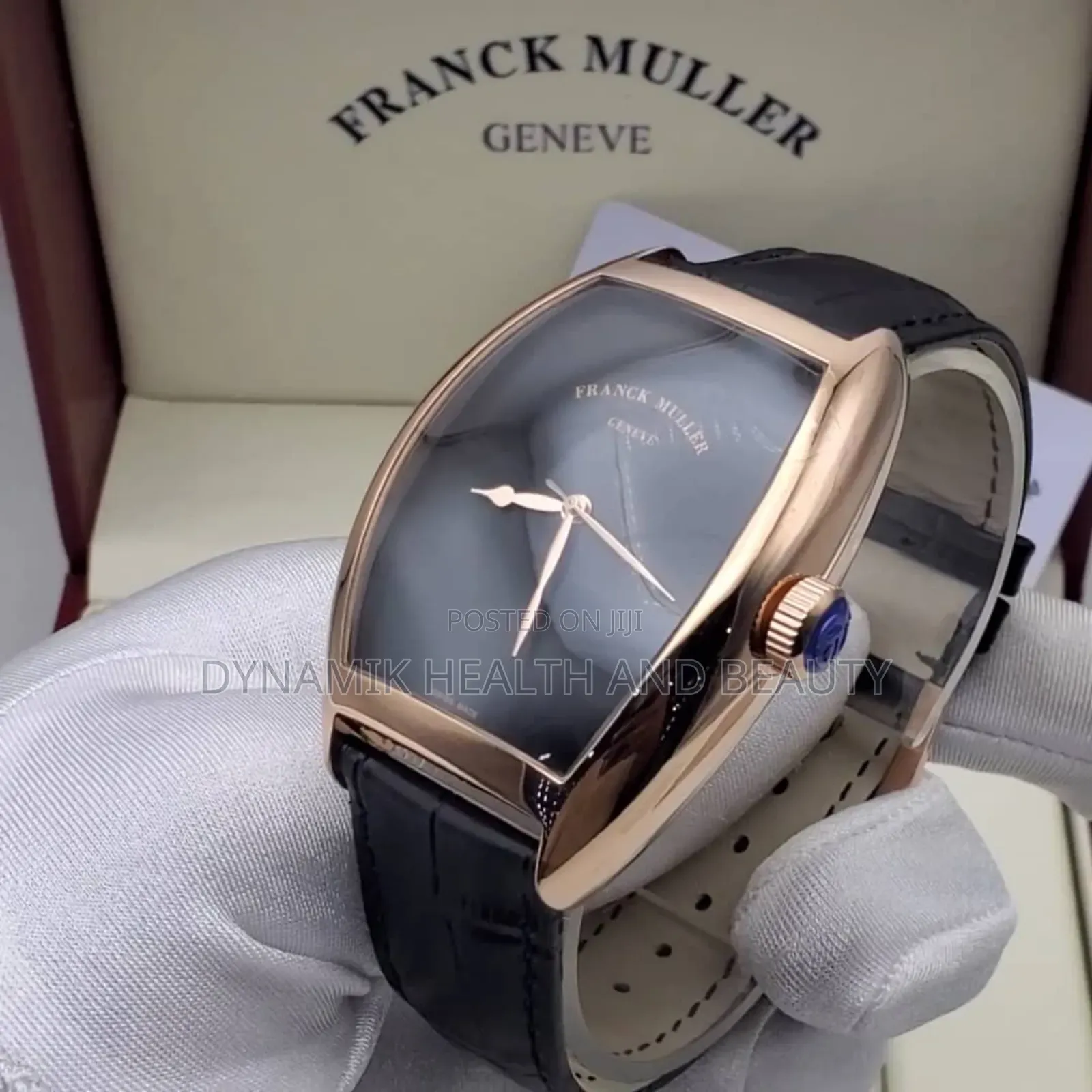FRANCK MULLER ENGINE LEATHER WATCH – Luxury Men's Executive Wristwatch