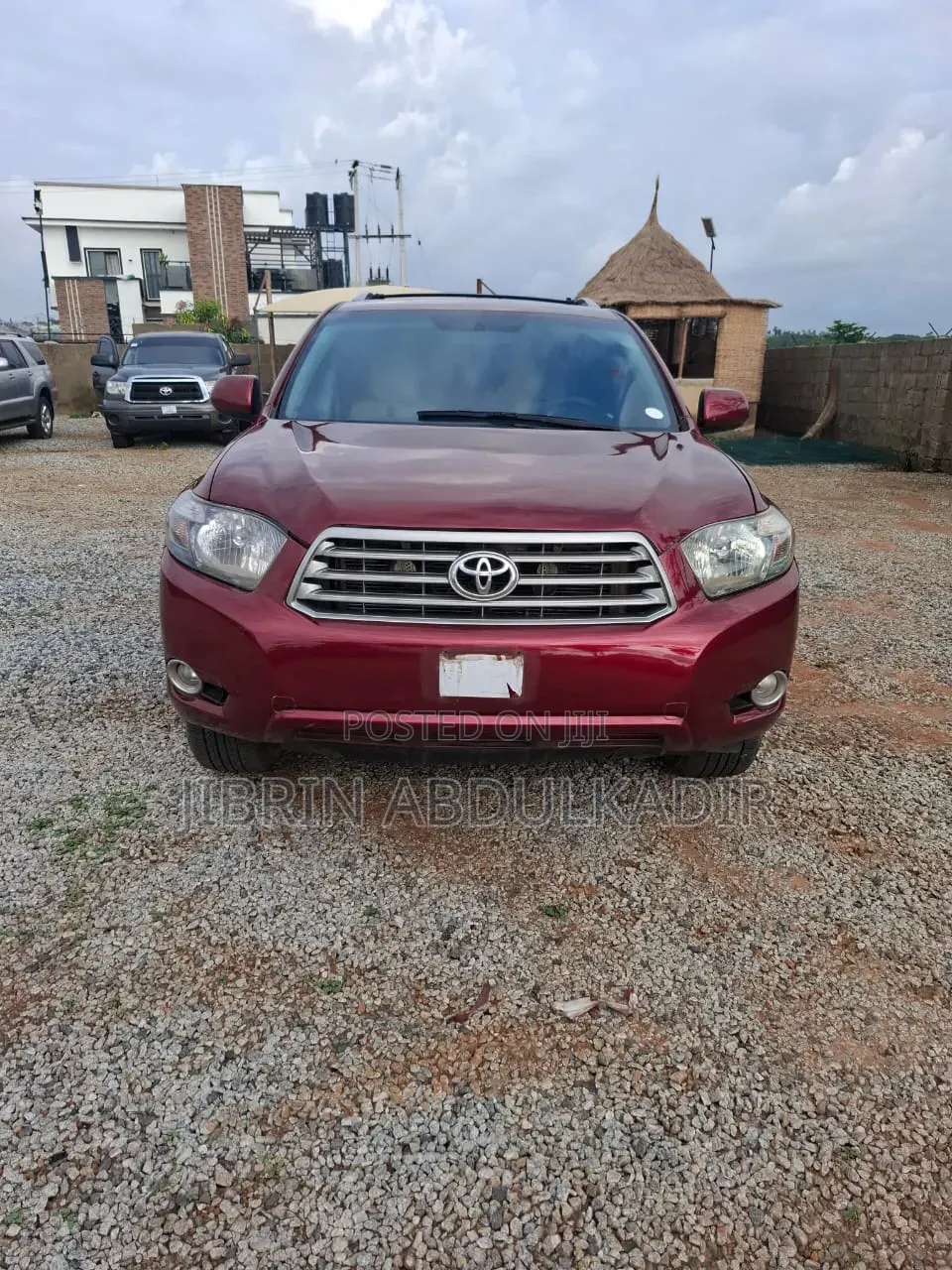 Toyota Highlander SE 2011 Burgundy