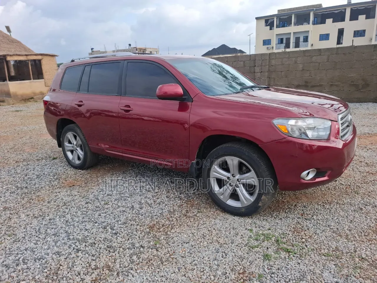 Toyota Highlander SE 2011 Burgundy