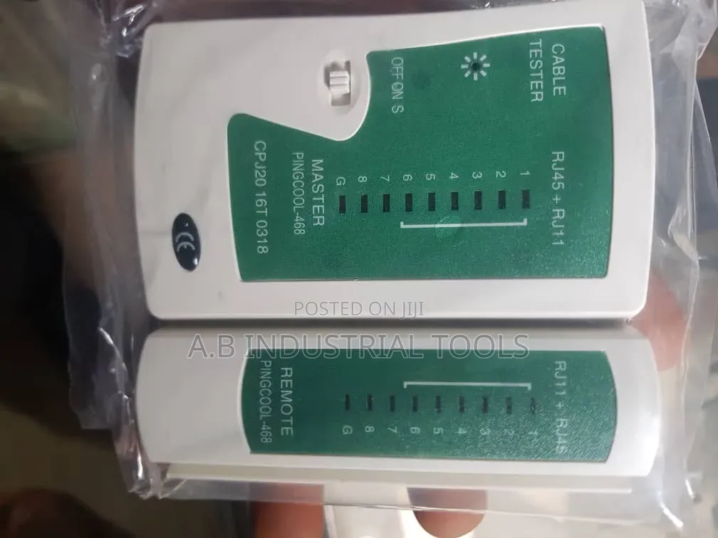 RJ45 and RJ11 Network Cable Tester