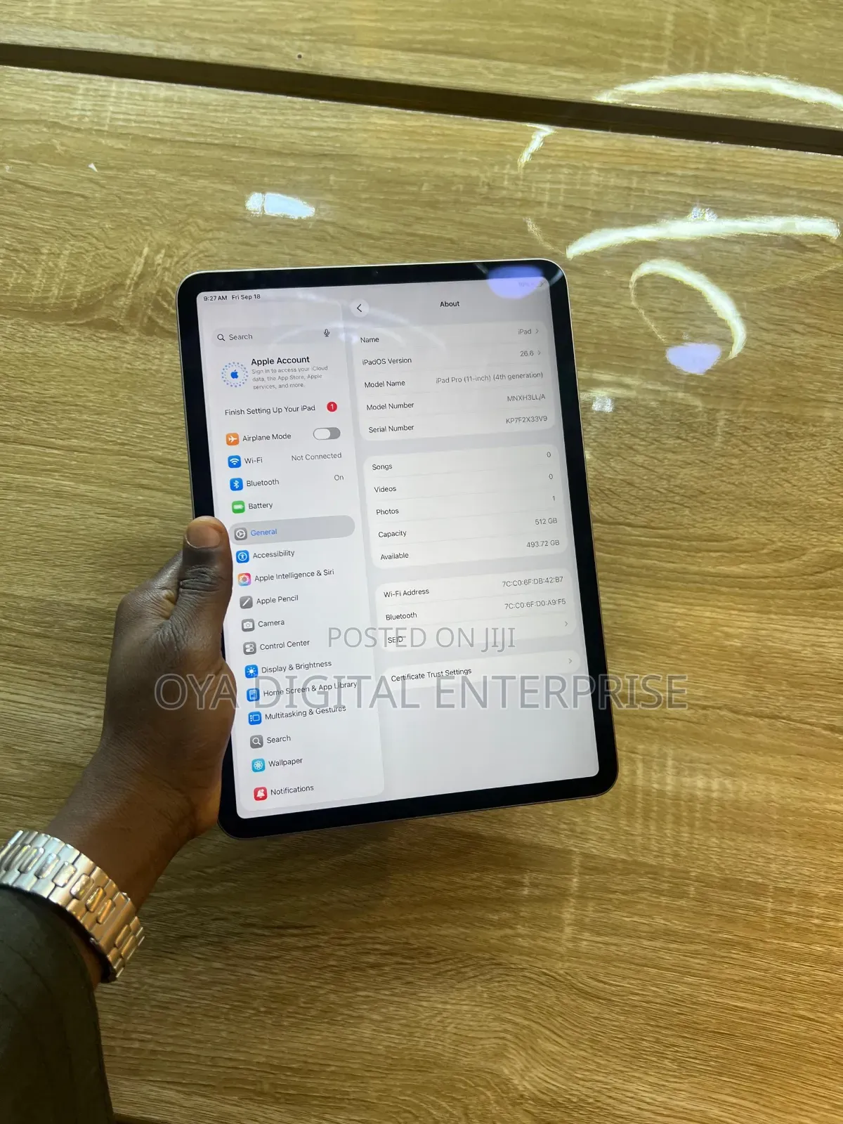 Apple iPad Pro 11 (2022) 512 GB Gray