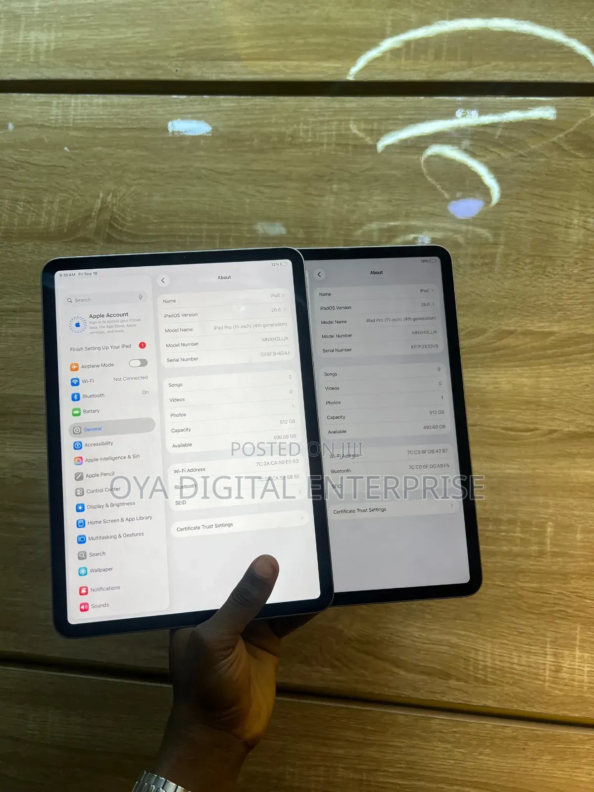 Apple iPad Pro 11 (2022) 512 GB Gray
